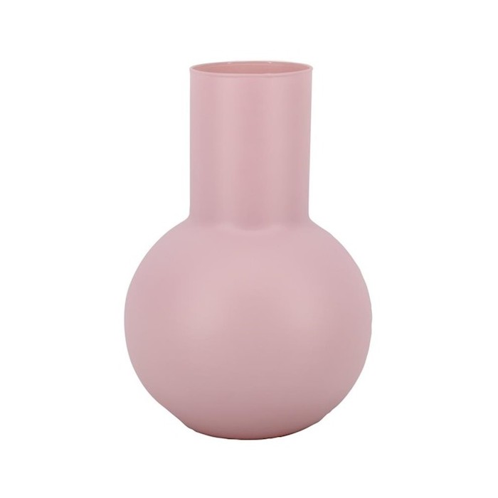 VIDRE GERRO MAUREEN D10/22 H30cm ROSA MATE