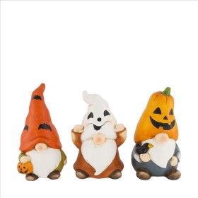 GNOMO HALLOWEEN 13x12x21cm CERAMICA 3MODELS UNI